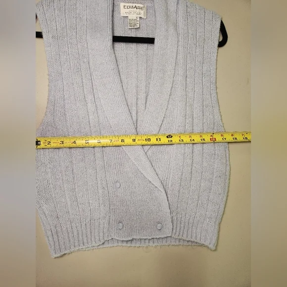 Collage Vintage Knit Vest - Picture 6 of 7